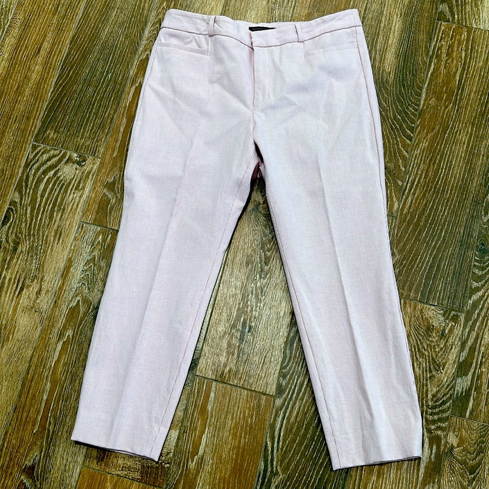 Banana Republic Light Pink Cropped Dress Pants